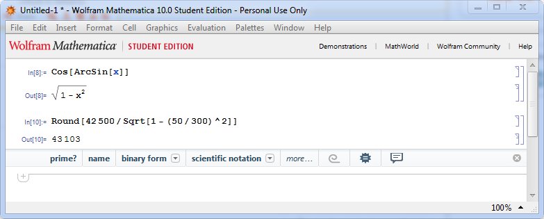 equations in Mathematica