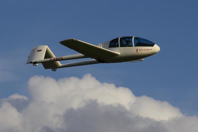 Akaflieg Stuttgart fs-28 in flight