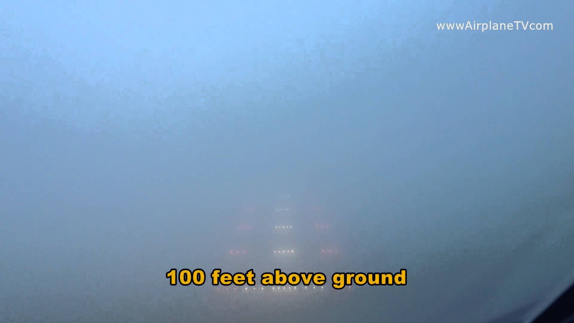 Landing without visibility