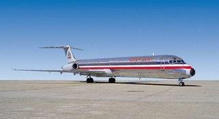 American Airlines old livery (MD-80)